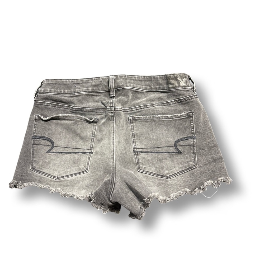 Stylish Gray Denim Shorts